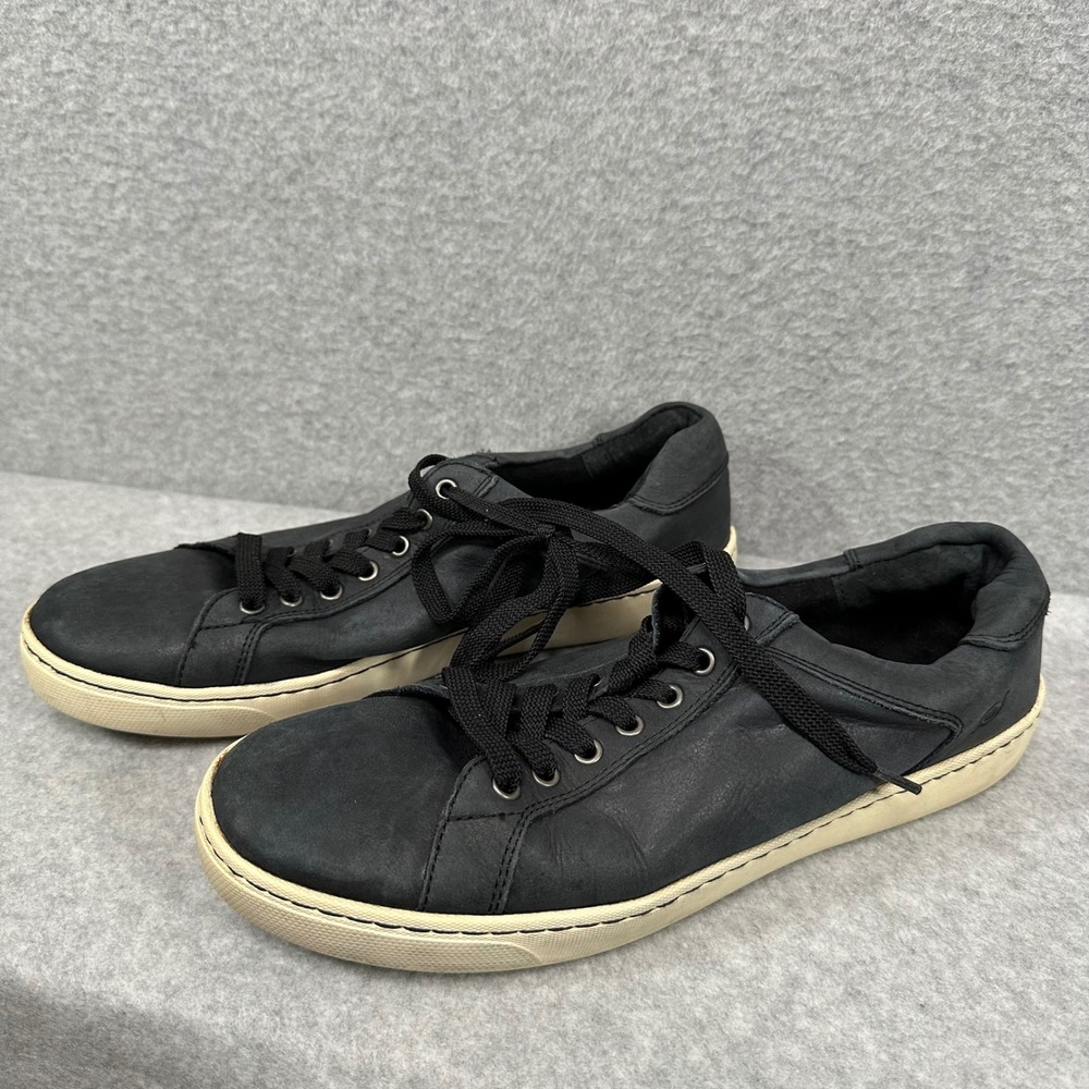 BORN Allegheny Shoe Black Leather Lace Up Sneakers Men's Size 11 Shoes
